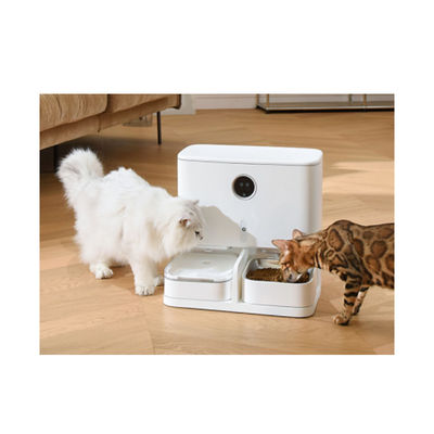 C.A. automatique 220V de distributeur d'aliment pour animaux familiers 6L à télécommande avec la boîte de nourriture de 15mm
