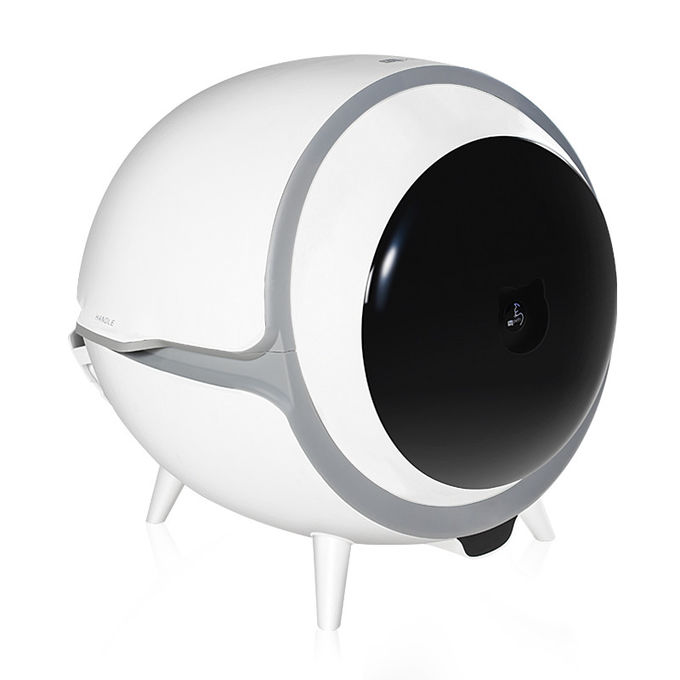 Conception à commande par effleurement automatique en plastique de fuite de Wifi de poubelle d'animal familier anti 0