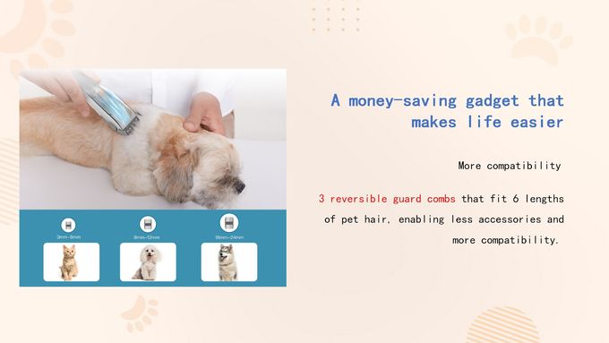 Multi 5 en 1 produits de toilettage pour animaux de compagnie chat chien kit de toilettage pour animaux de compagnie avec aspiration sous vide 2