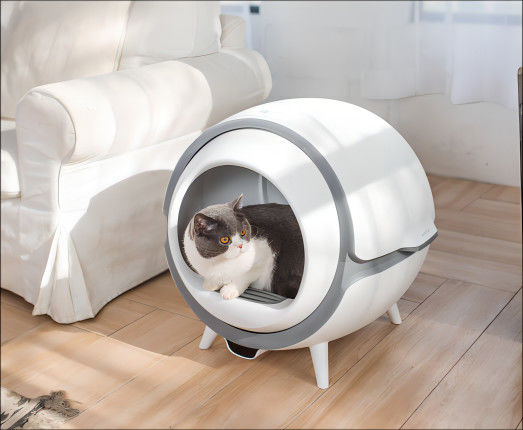 Chats multiples automatiques jetables de Cat Litter Box Enclosed For de nettoyage d'individu d'extra large 0